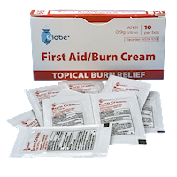 645 First Aid Burn Cream 0.9 g - 10/Box - R519539 645 First Aid Burn Cream 0.9 g - 10/Box - R519539